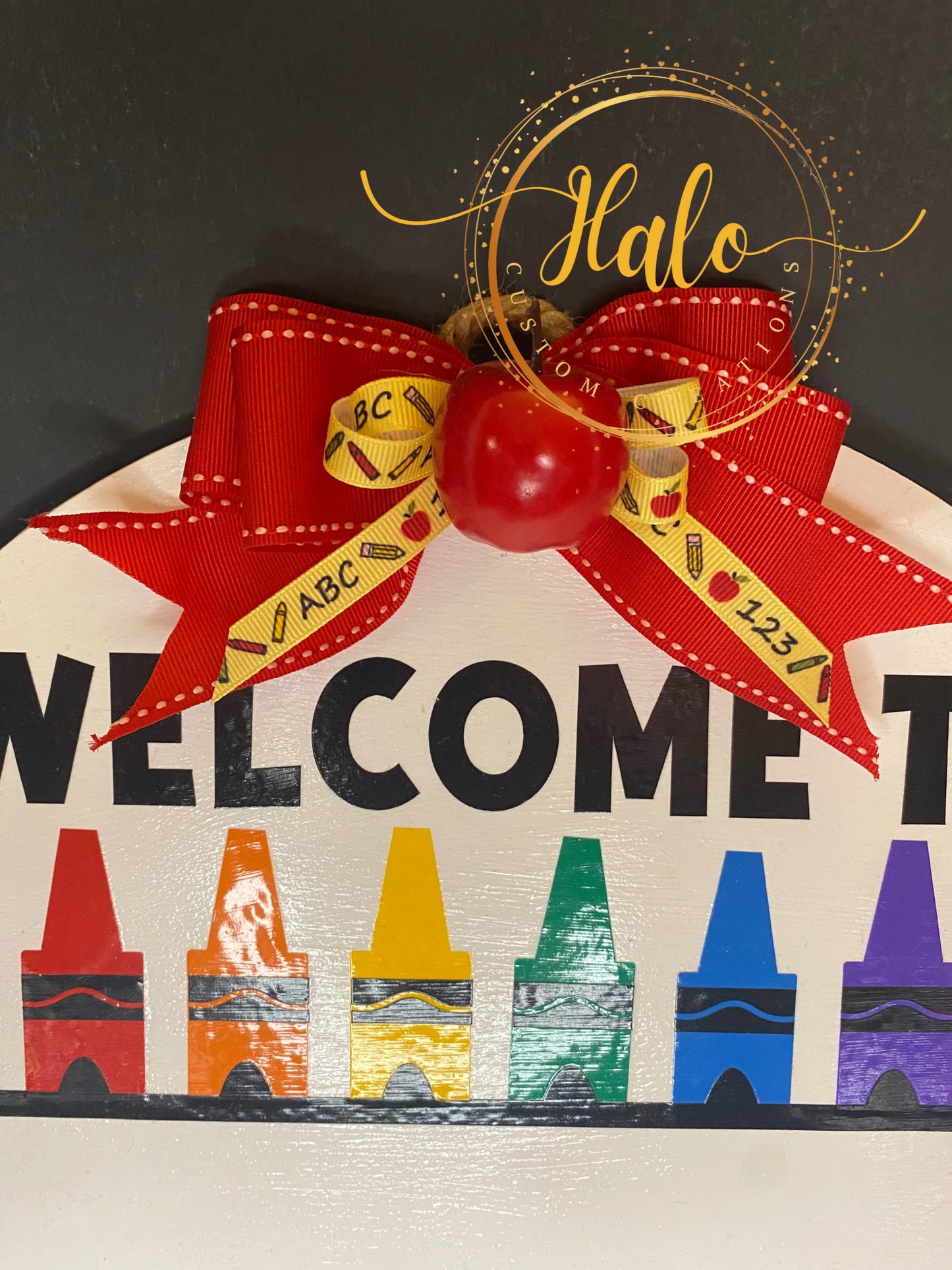 Teacher Welcome Sign